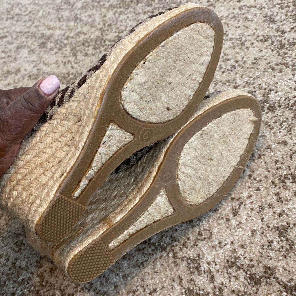 J. Crew Leopard Wedge Seychelles 6 - Picture 6 of 8